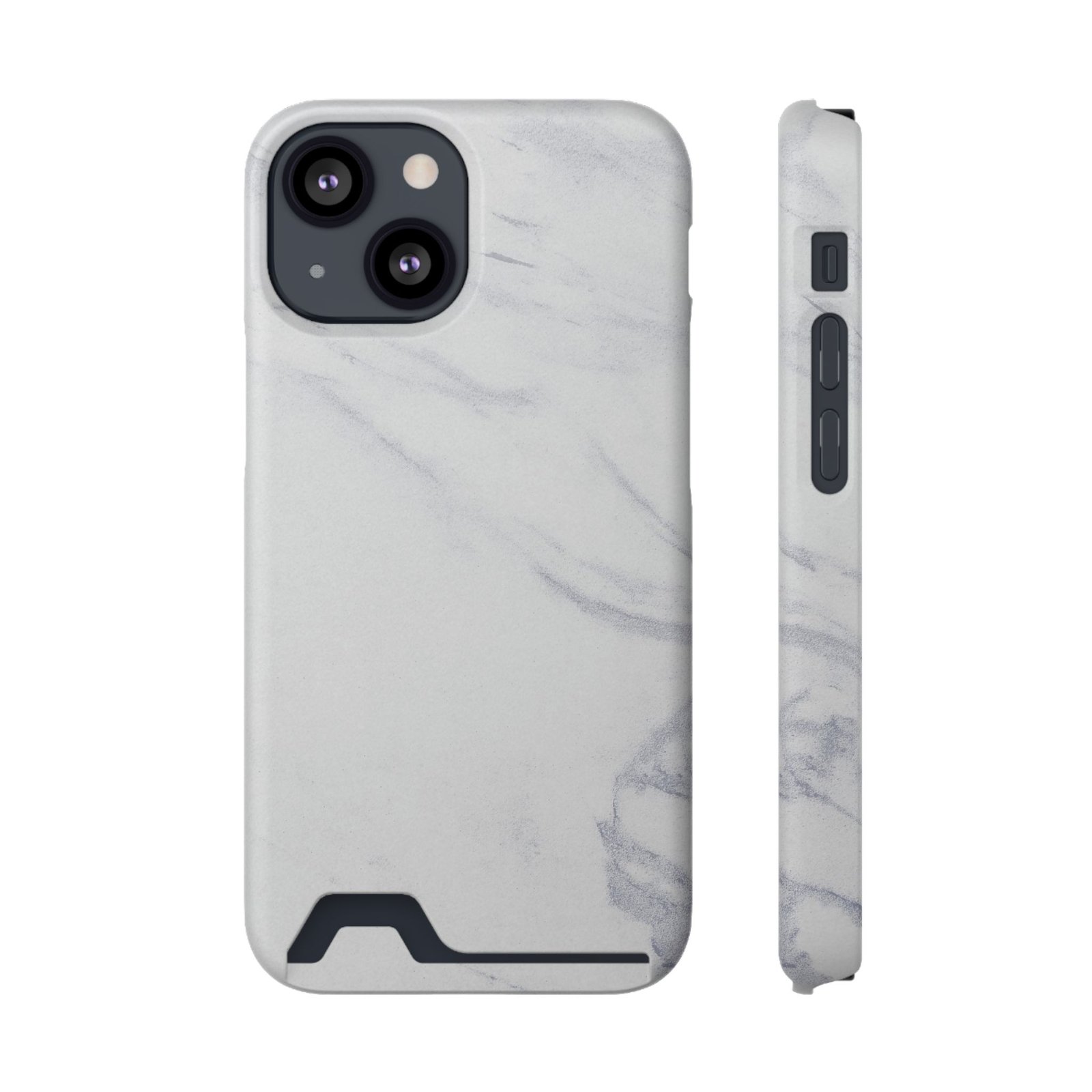 Marble Card Holder Phone Case — Slim Protective Wallet Case - Image 10