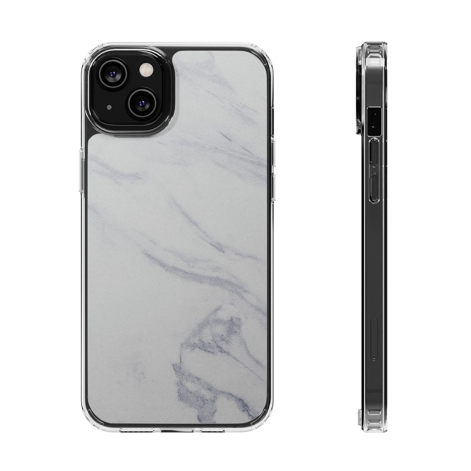 Marble Clear Magnetic Phone Case — Impact‑Resistant Transparent Protective Cover - Image 10
