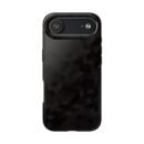 Black Geometric Camo Tough Phone Case — Rugged Protective iPhone Cover