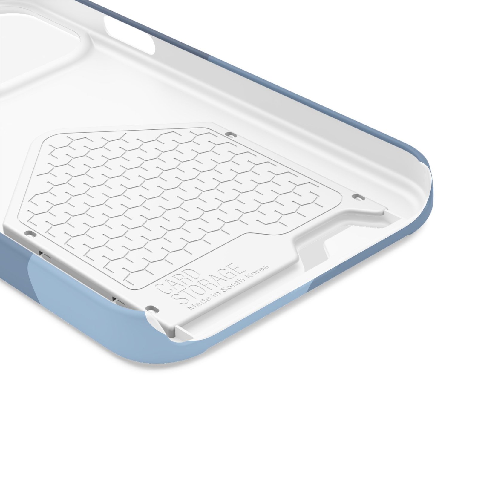 Blue Camouflage Phone Card Case — Slim Wallet Phone Case with Card Holder - Image 31