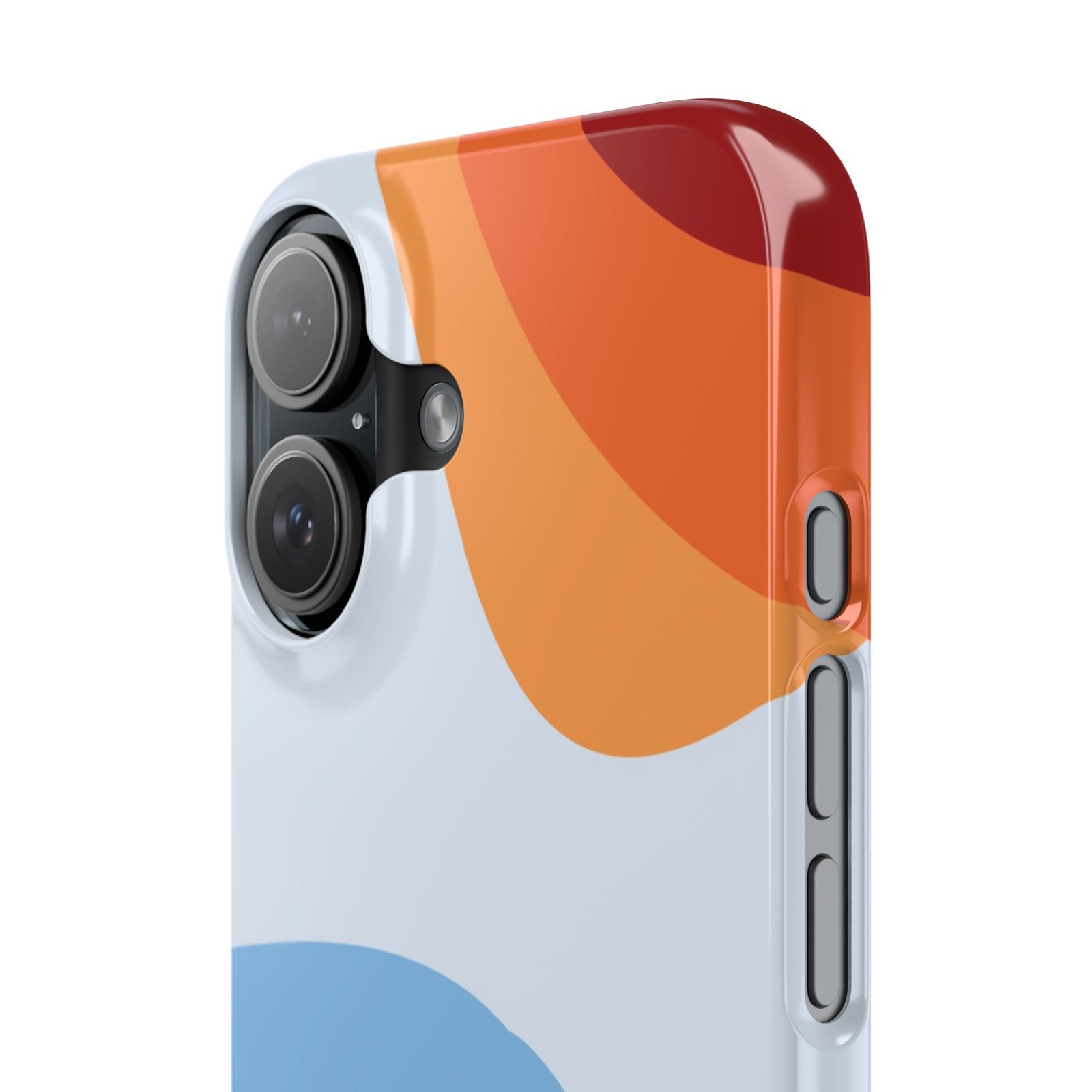 Slim Abstract Wave Phone Case — Slim iPhone Protective Cover - Image 28