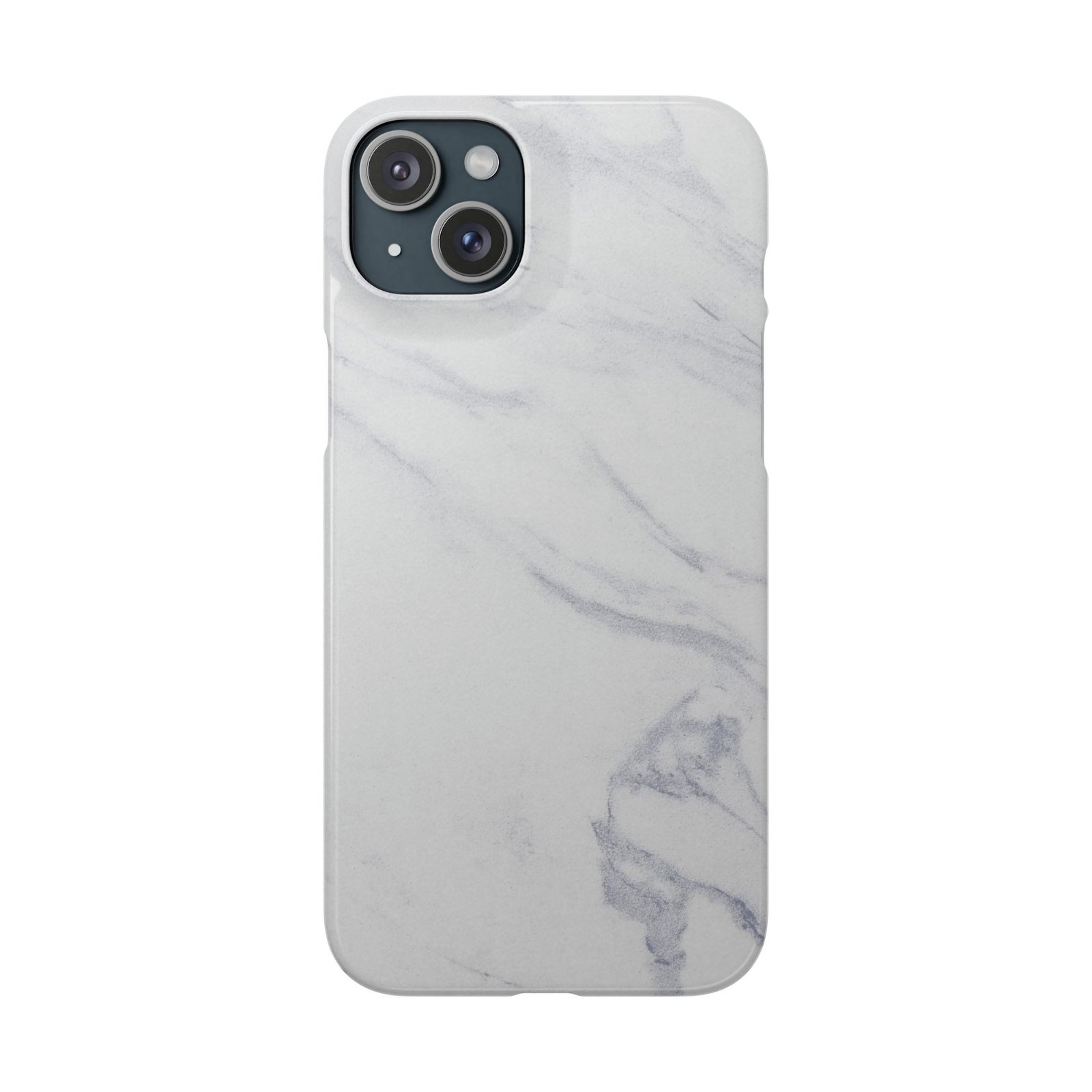 Marble Snap Case – White Marble Phone Case, Minimal Chic Protective Cover - Image 17