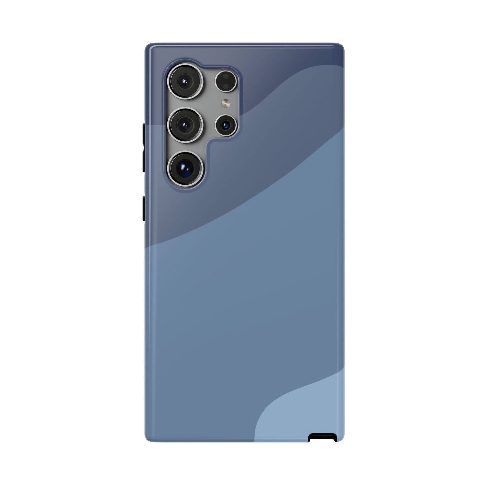 Blue Camouflage Impact-Resistant Phone Case — Rugged Protective Cover - Image 27