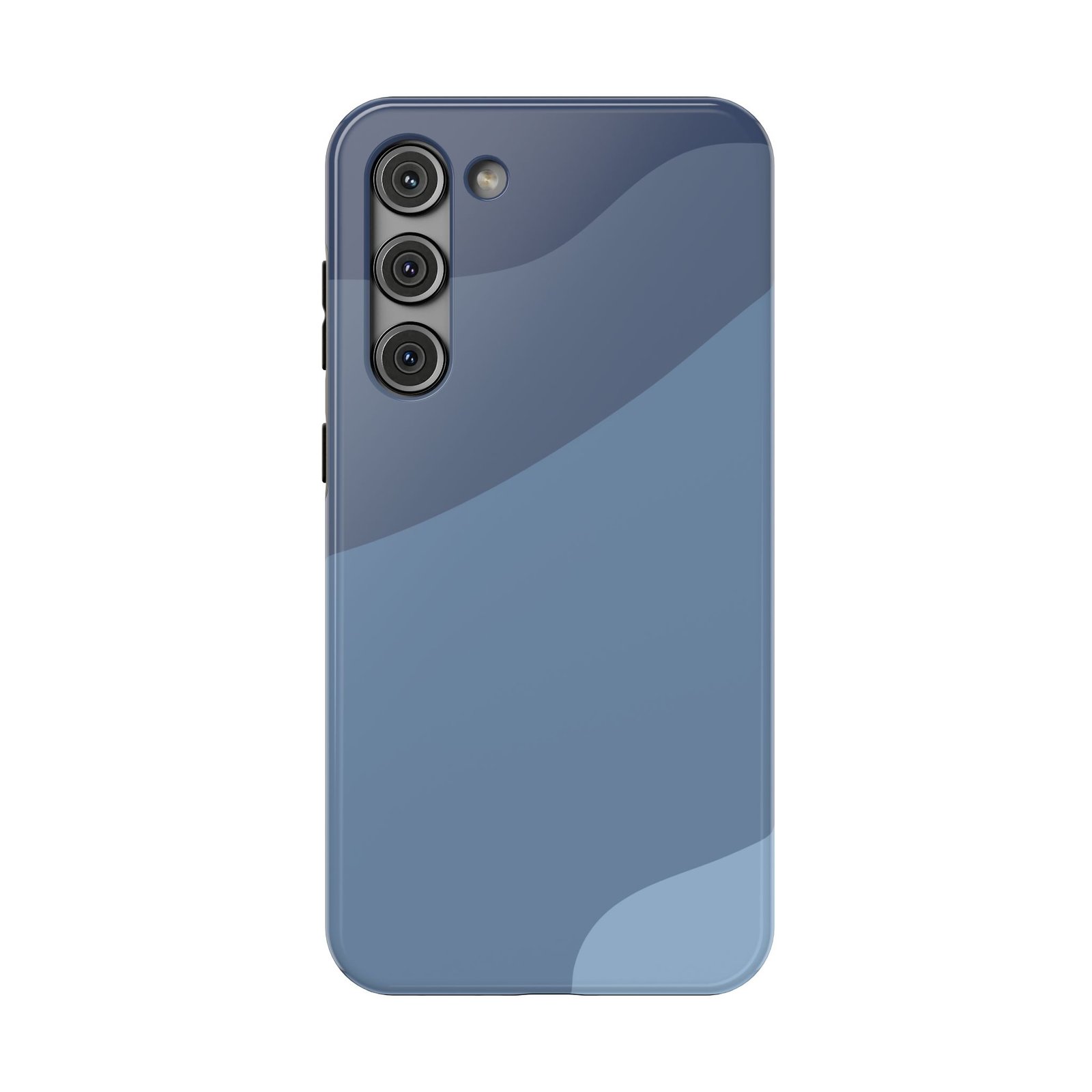 Blue Camouflage Impact-Resistant Phone Case — Rugged Protective Cover - Image 29