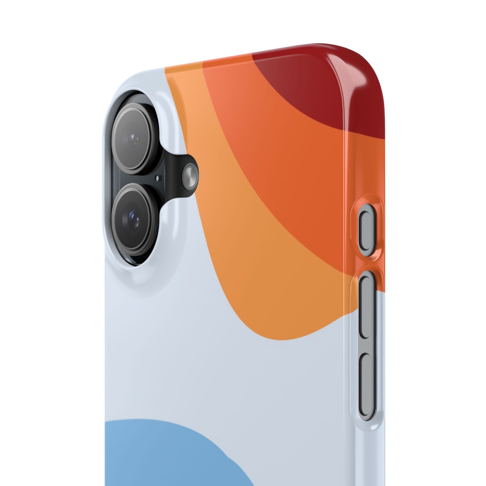 Slim Abstract Wave Phone Case — Slim iPhone Protective Cover - Image 36