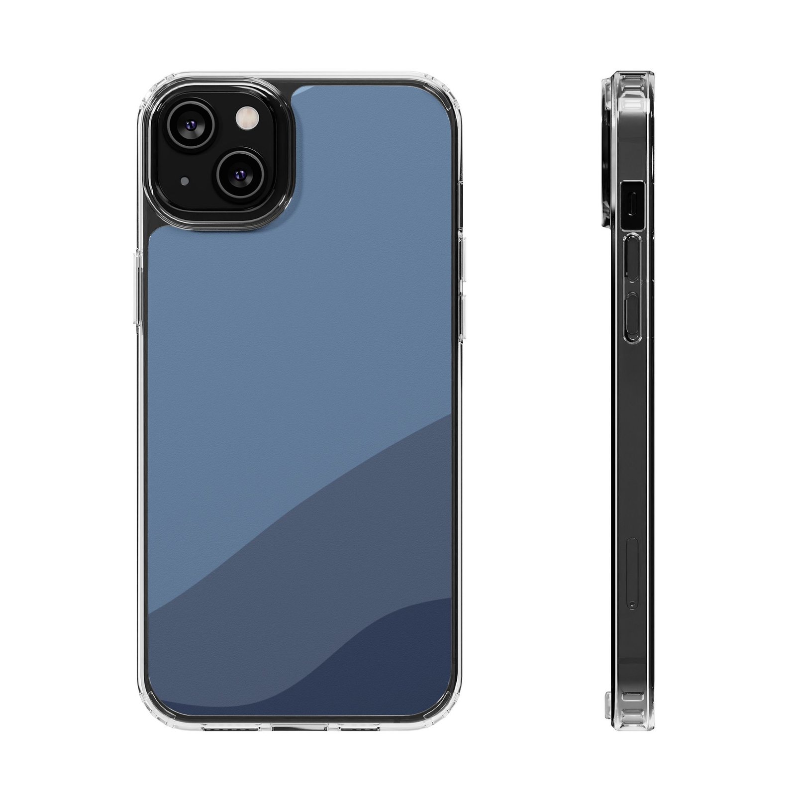 Clear Magnetic Impact-Resistant Phone Case — Blue Gradient - Image 10