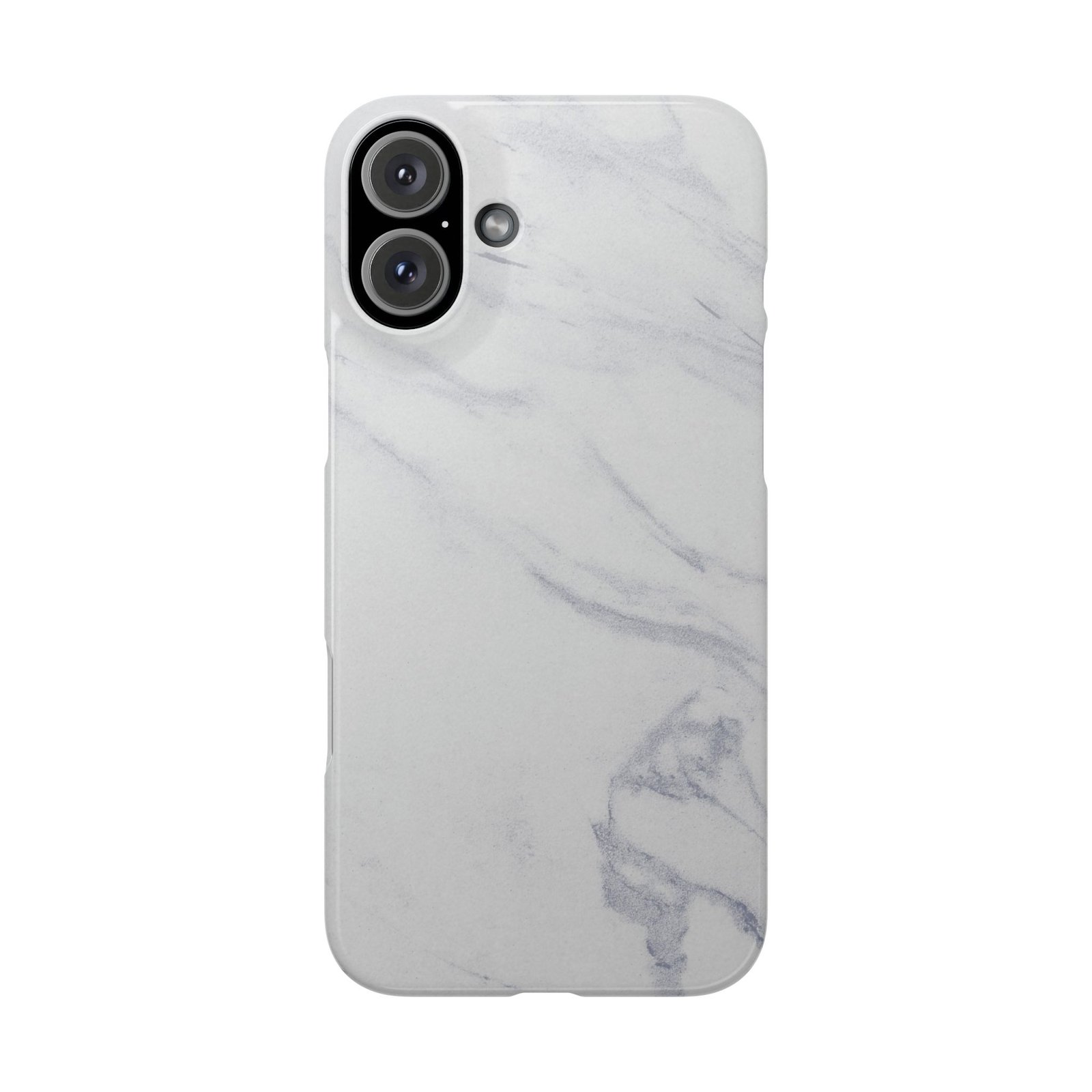 Marble Snap Case – White Marble Phone Case, Minimal Chic Protective Cover - Image 13