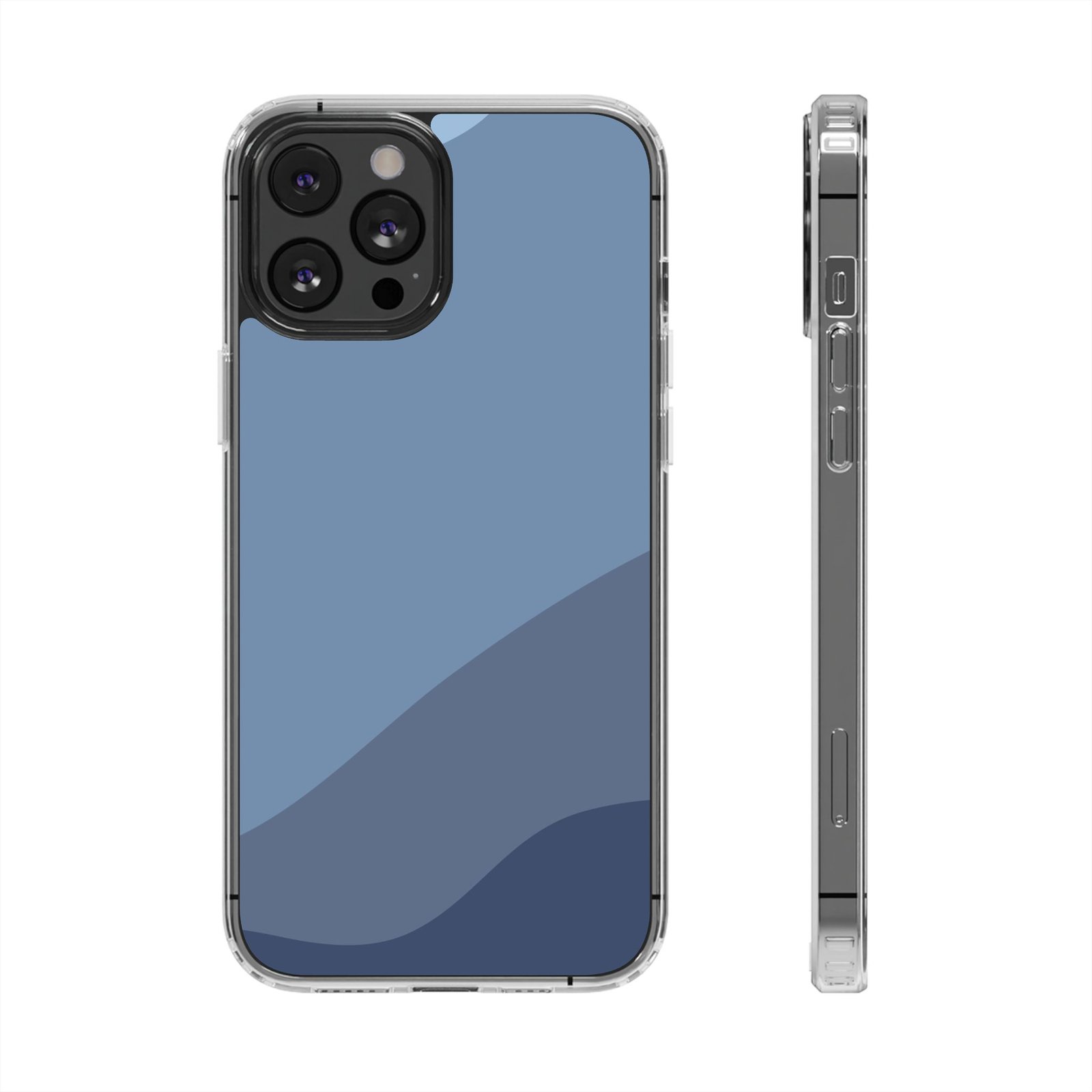 Clear Magnetic Impact-Resistant Phone Case — Blue Gradient - Image 20