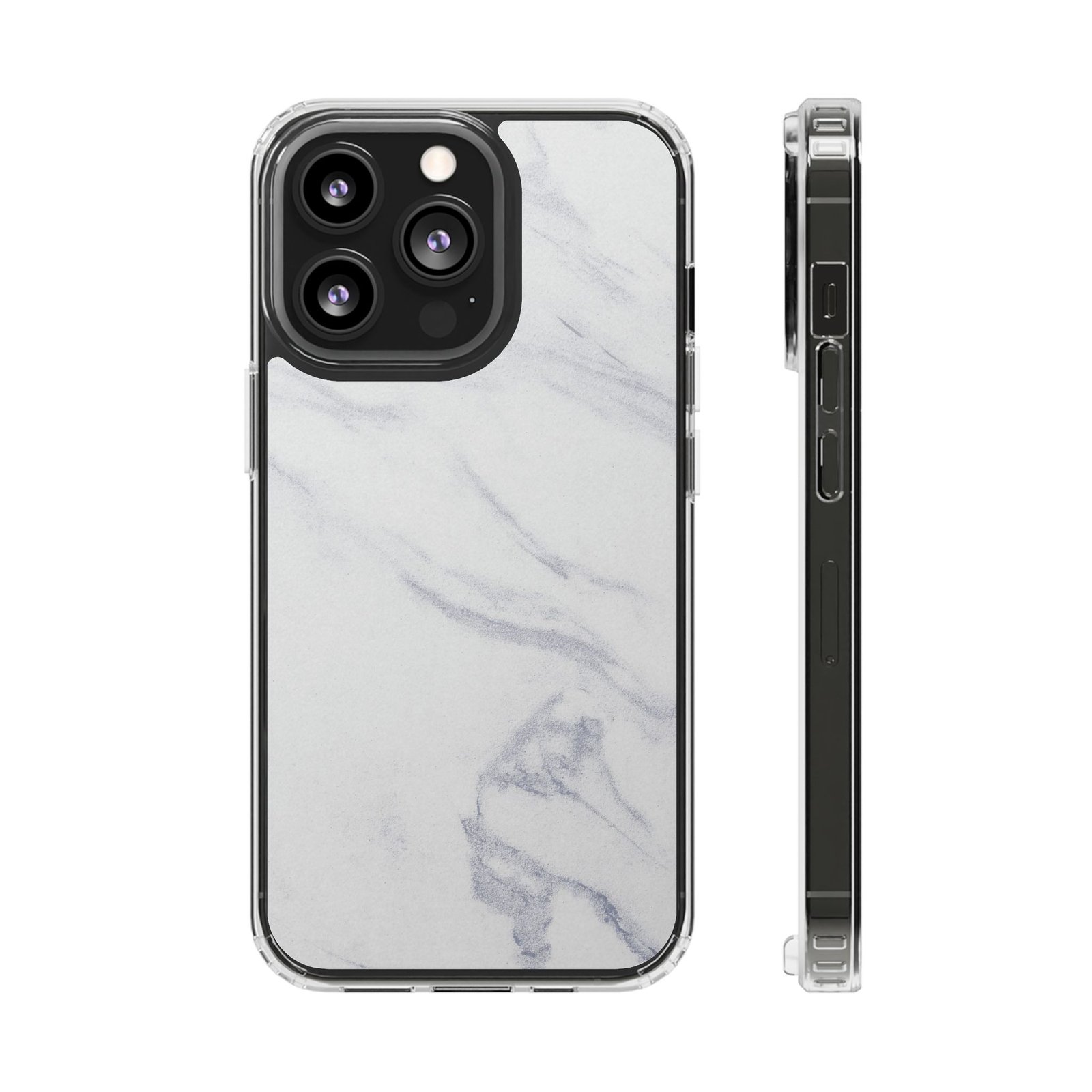 Marble Clear Magnetic Phone Case — Impact‑Resistant Transparent Protective Cover - Image 15