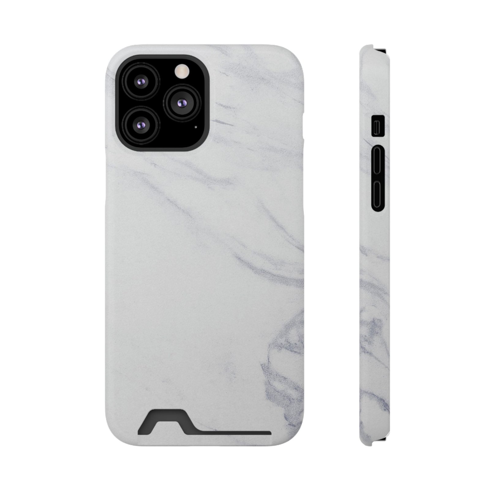 Marble Card Holder Phone Case — Slim Protective Wallet Case - Image 13