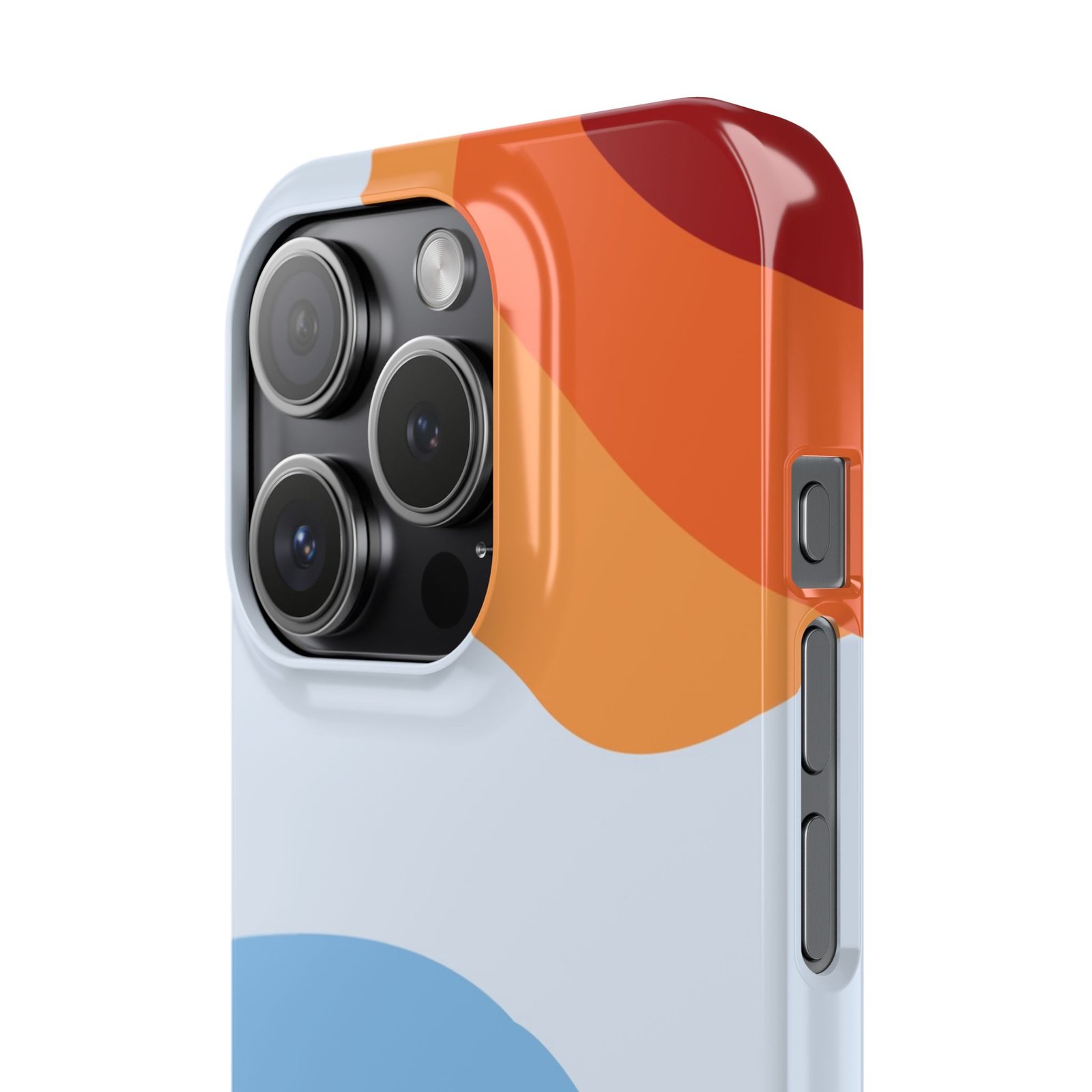 Slim Abstract Wave Phone Case — Slim iPhone Protective Cover - Image 15