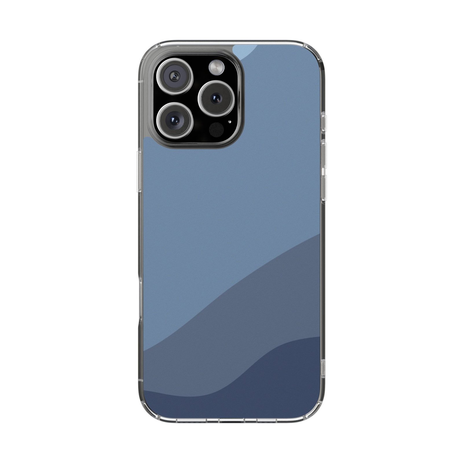 Clear Magnetic Impact-Resistant Phone Case — Blue Gradient - Image 4
