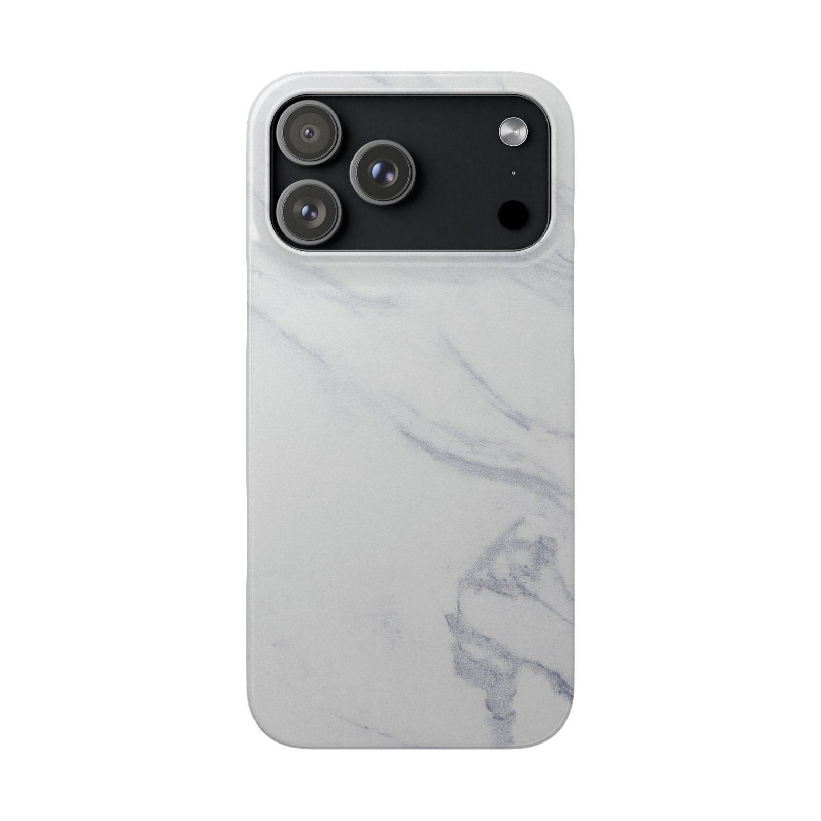 Marble Snap Case – White Marble Phone Case, Minimal Chic Protective Cover - Image 24
