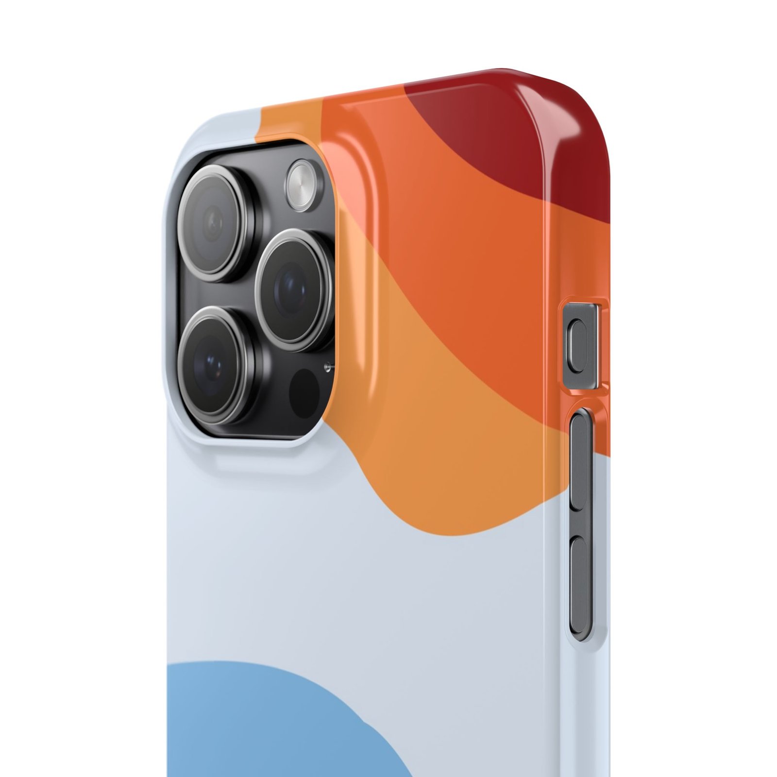 Slim Abstract Wave Phone Case — Slim iPhone Protective Cover - Image 23