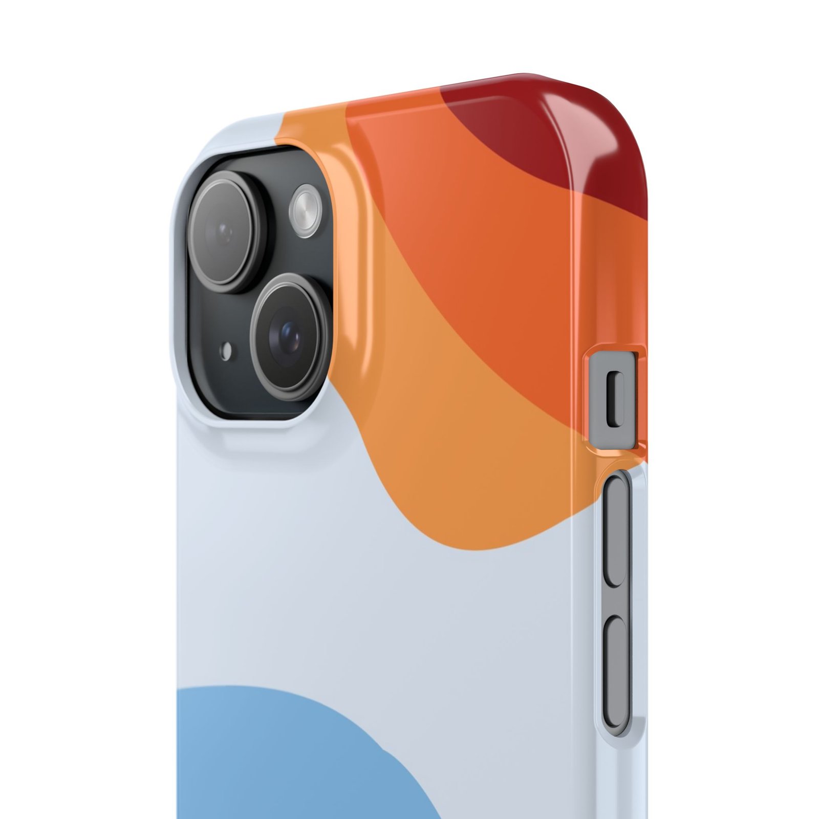 Slim Abstract Wave Phone Case — Slim iPhone Protective Cover - Image 11