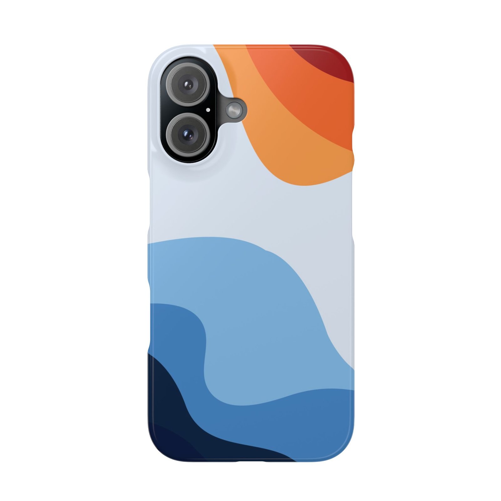 Slim Abstract Wave Phone Case — Slim iPhone Protective Cover - Image 25