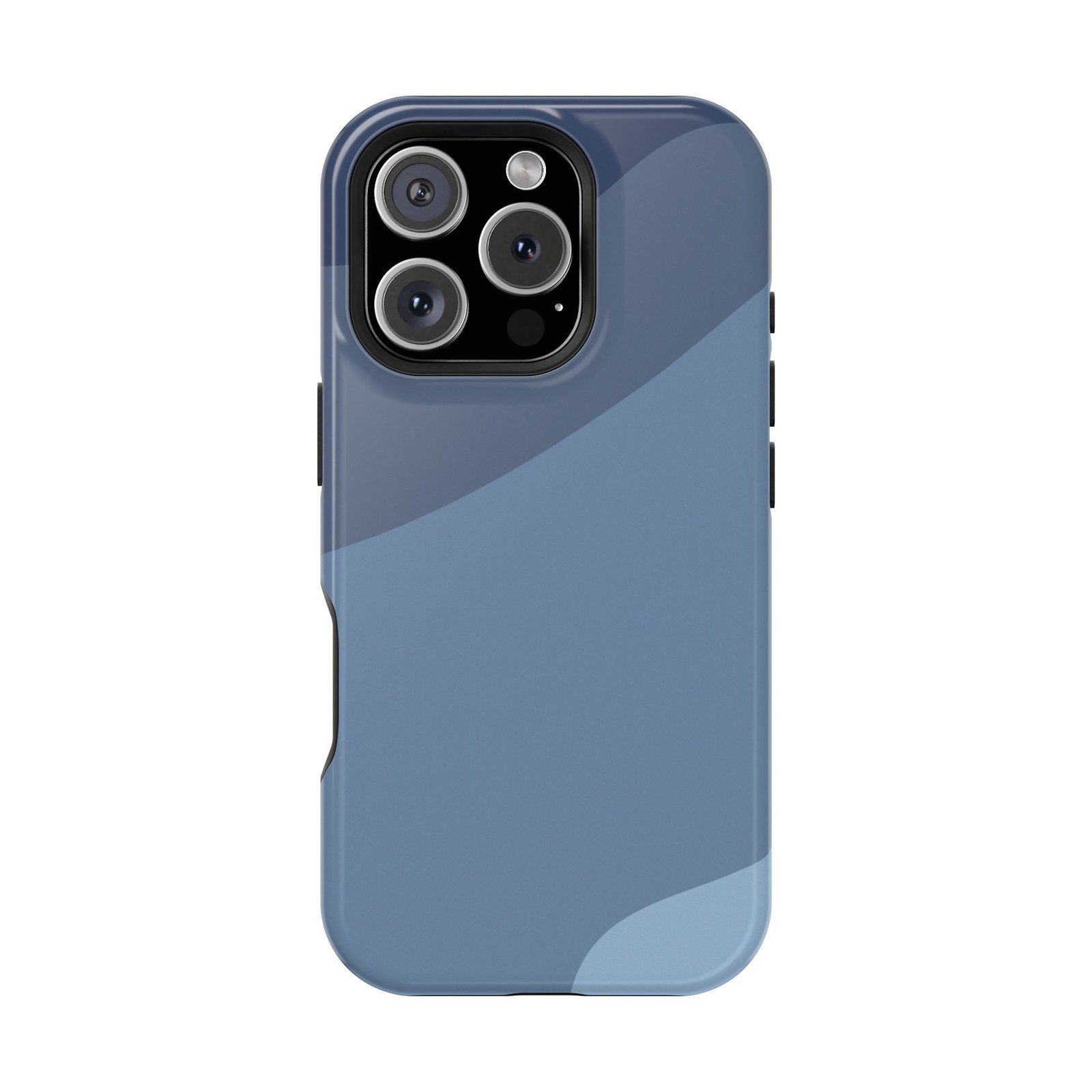 Blue Camouflage Impact-Resistant Phone Case — Rugged Protective Cover - Image 18