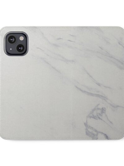 Marble Flip Case — Elegant Faux Marble Phone Wallet Cover