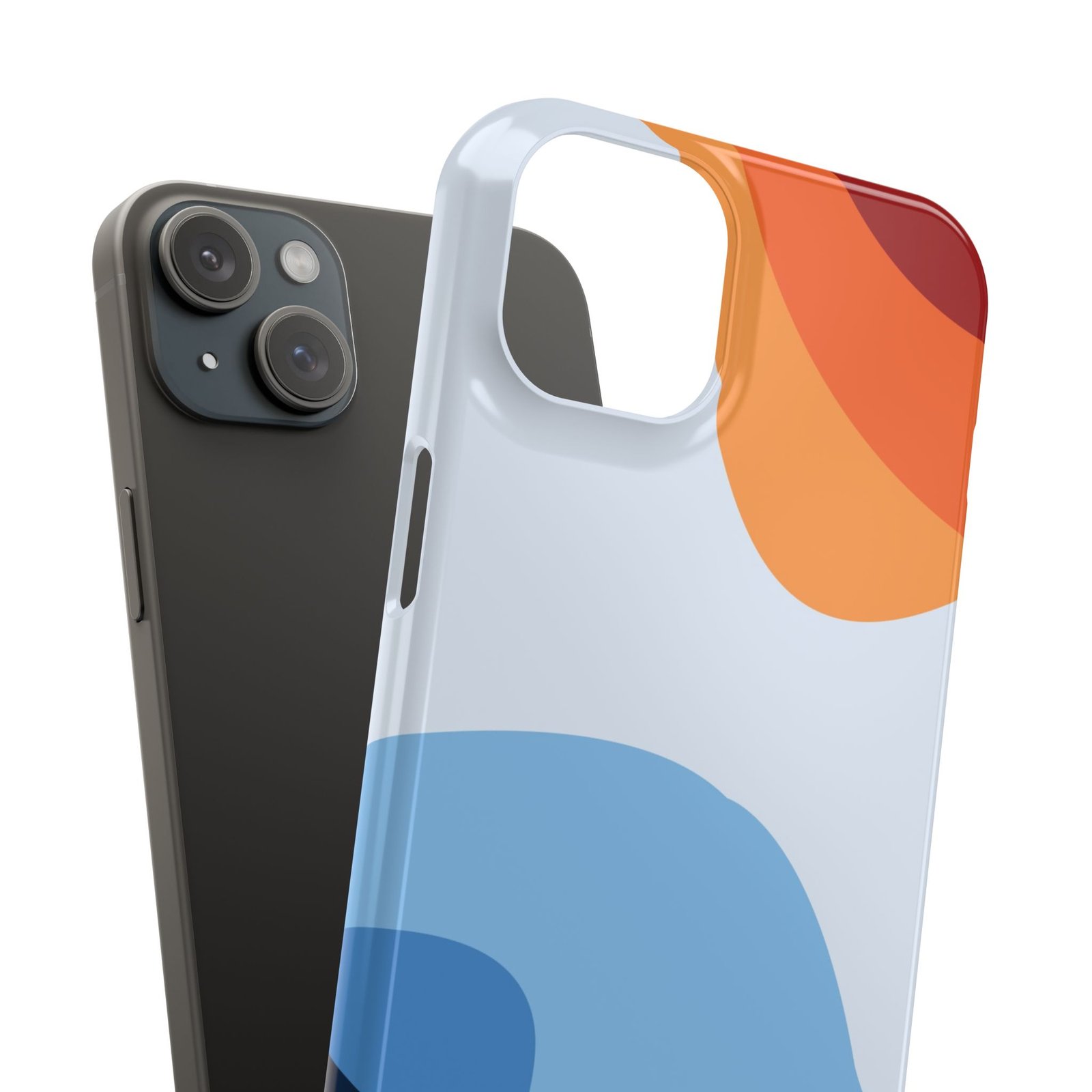 Slim Abstract Wave Phone Case — Slim iPhone Protective Cover - Image 20