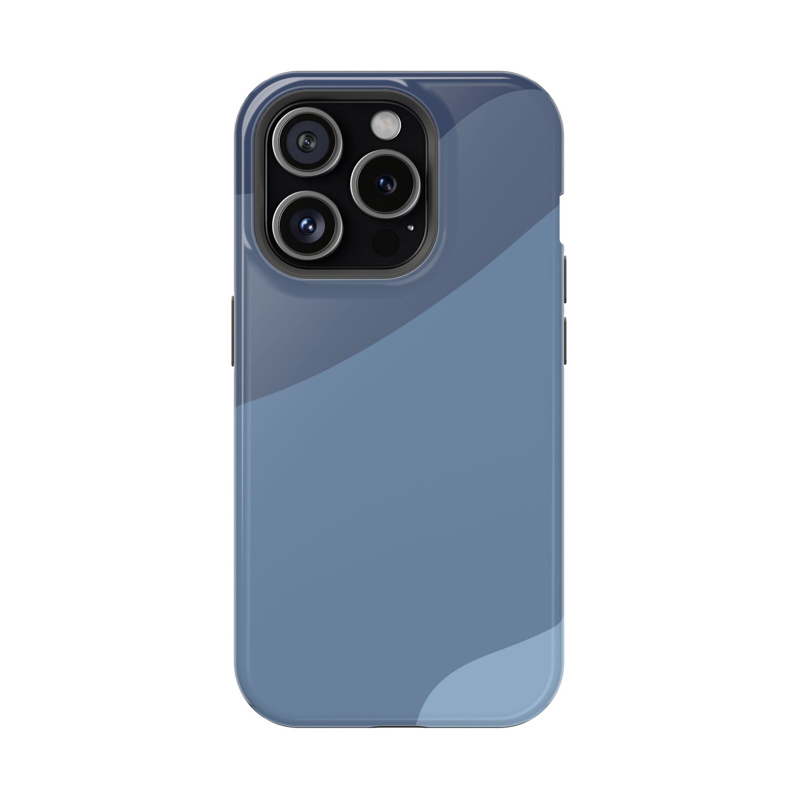 Blue Camouflage Impact-Resistant Phone Case — Rugged Protective Cover - Image 11
