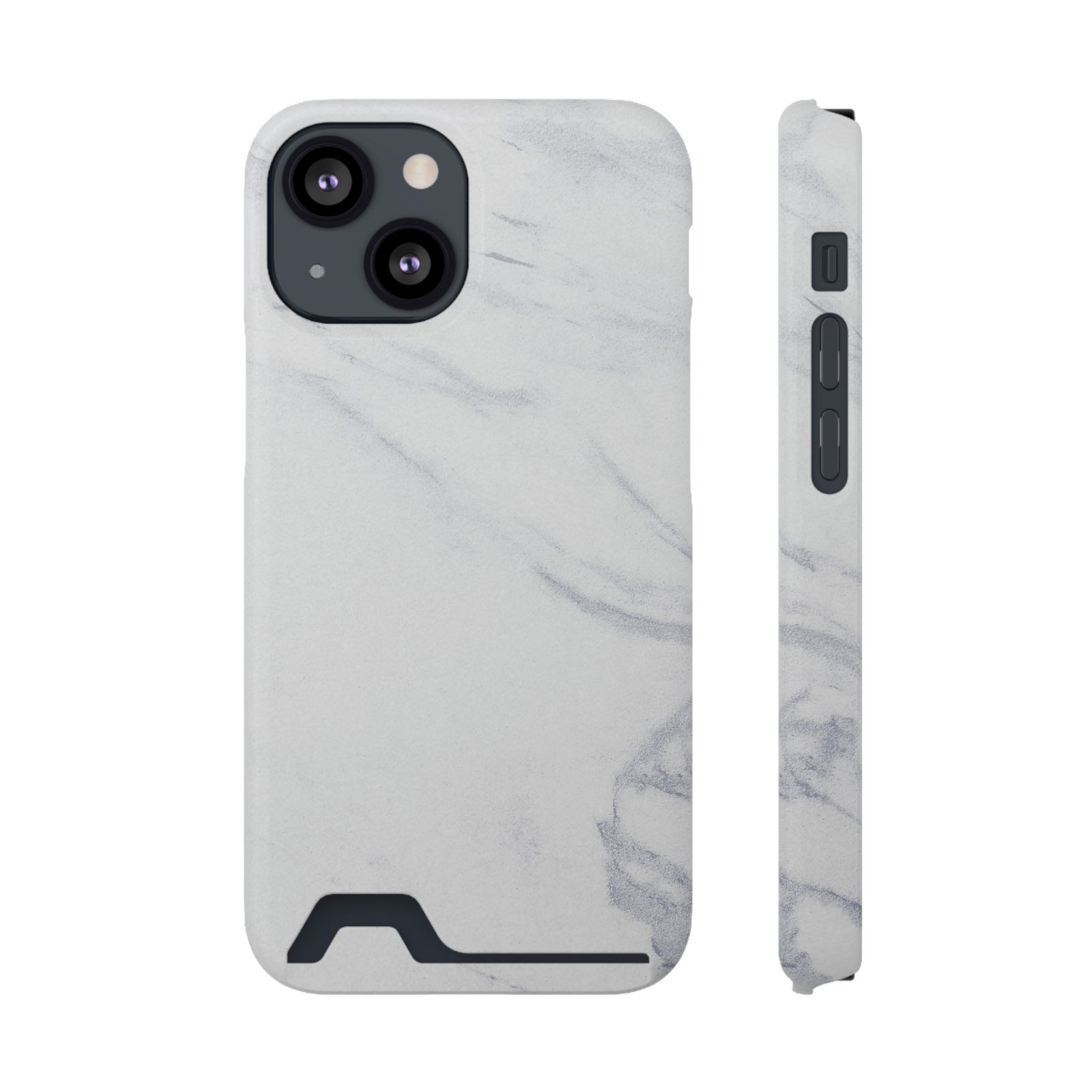 Marble Card Holder Phone Case — Slim Protective Wallet Case - Image 9