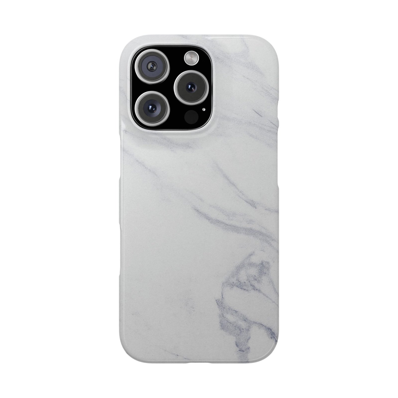 Marble Snap Case – White Marble Phone Case, Minimal Chic Protective Cover - Image 12