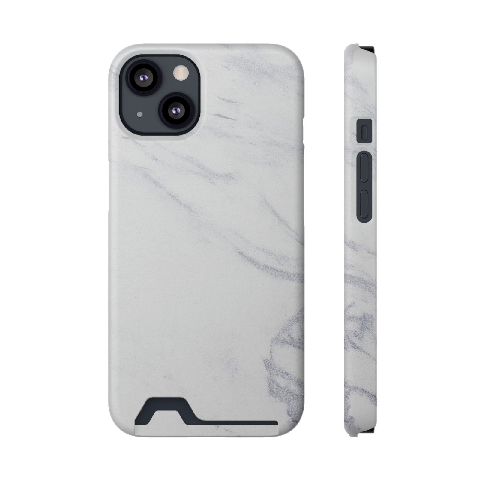 Marble Card Holder Phone Case — Slim Protective Wallet Case - Image 5