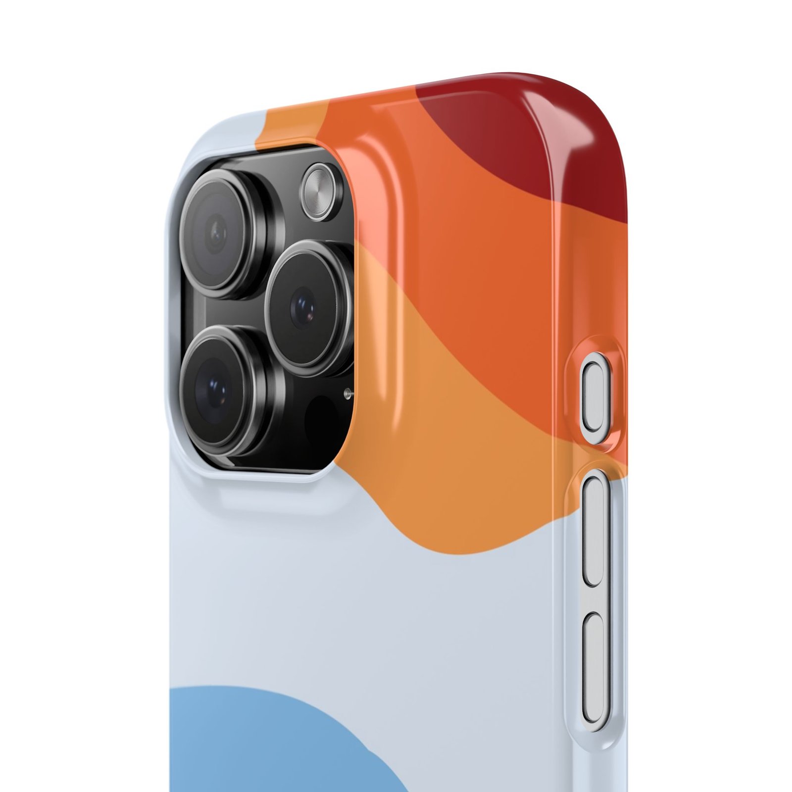 Slim Abstract Wave Phone Case — Slim iPhone Protective Cover - Image 32