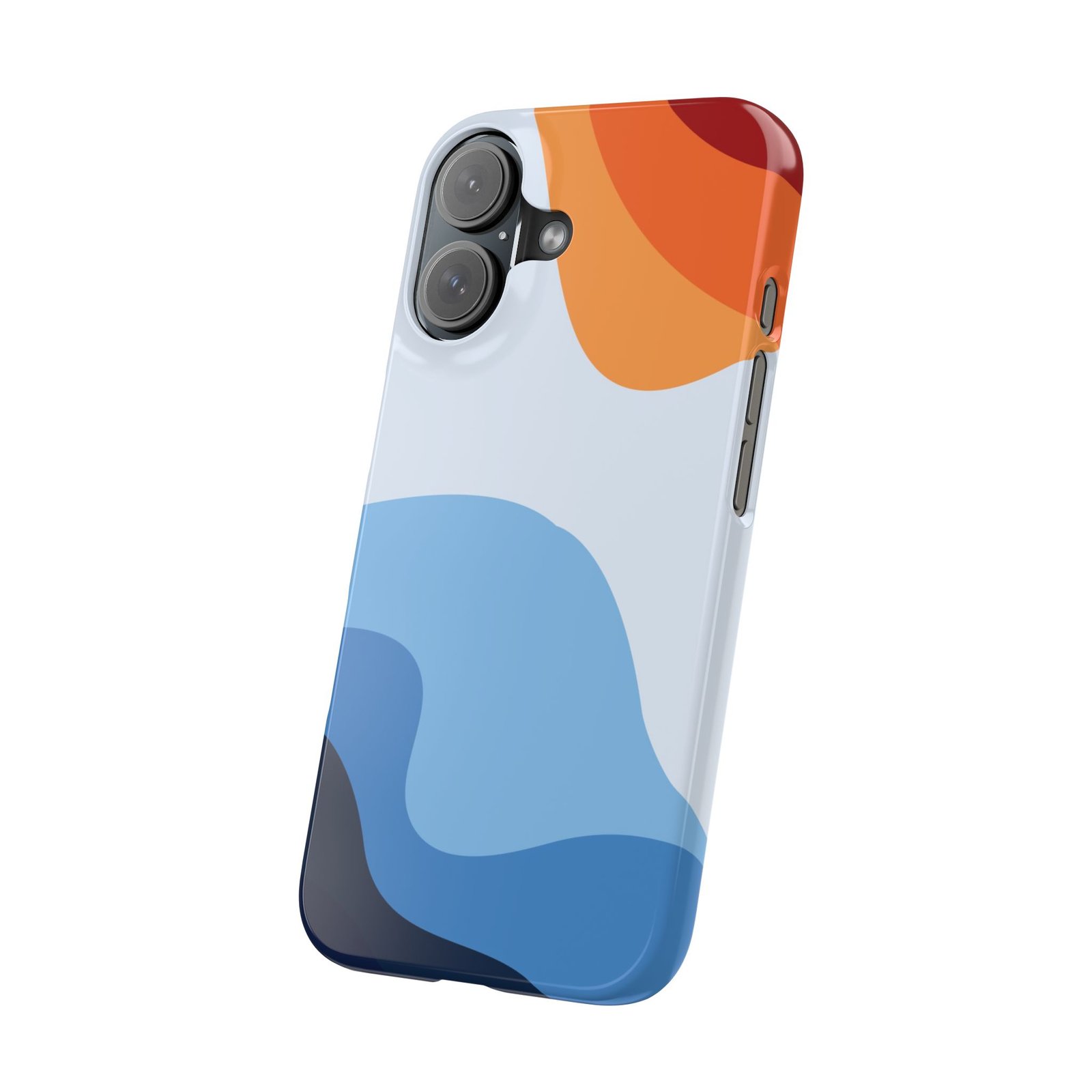 Slim Abstract Wave Phone Case — Slim iPhone Protective Cover - Image 26