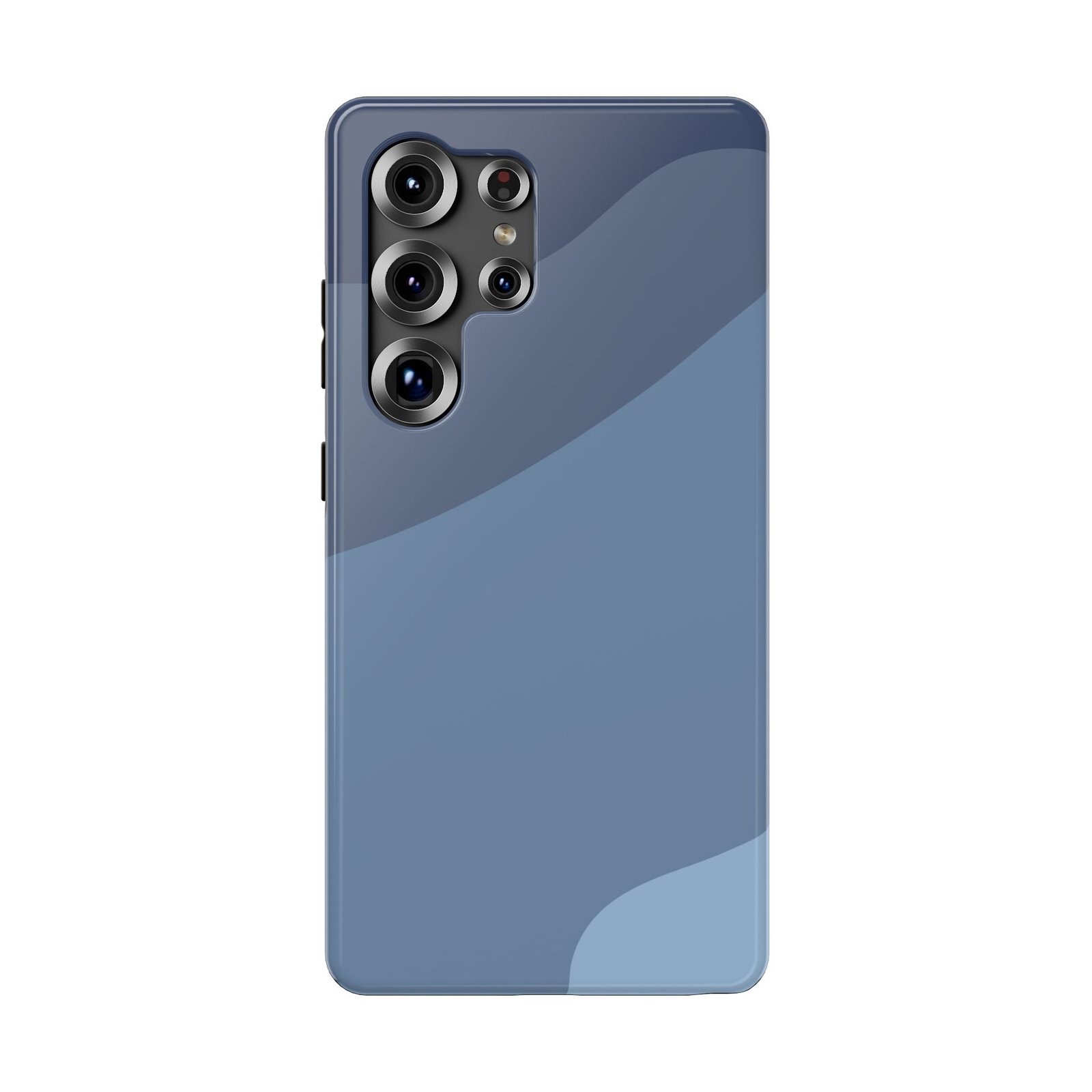 Blue Camouflage Impact-Resistant Phone Case — Rugged Protective Cover - Image 24