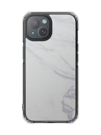 Marble Clear Magnetic Phone Case — Slim Impact Protection for iPhone