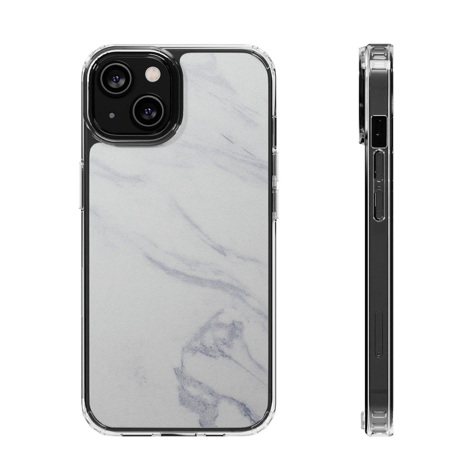 Marble Clear Magnetic Phone Case — Impact‑Resistant Transparent Protective Cover - Image 9