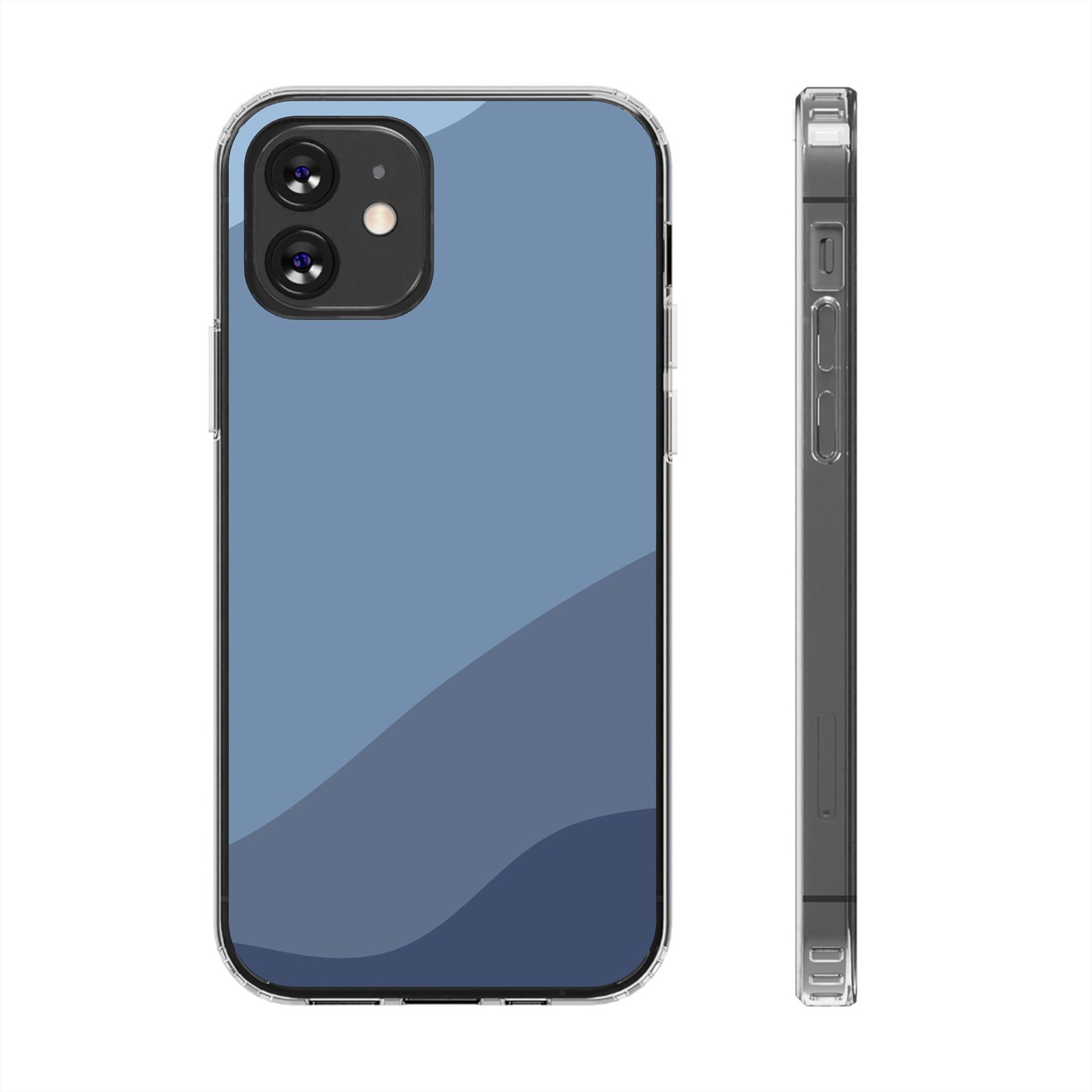Clear Magnetic Impact-Resistant Phone Case — Blue Gradient - Image 17