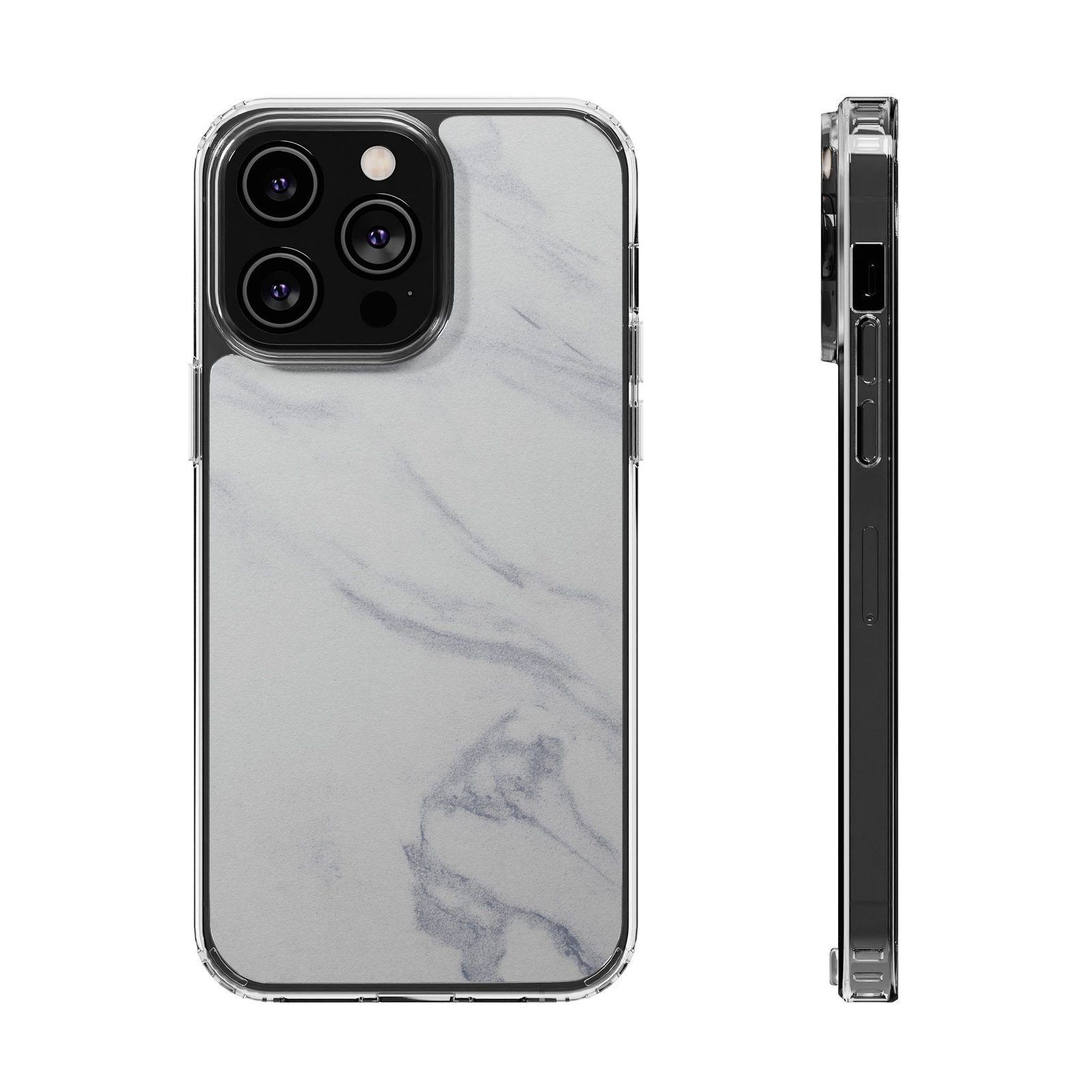 Marble Clear Magnetic Phone Case — Impact‑Resistant Transparent Protective Cover - Image 12