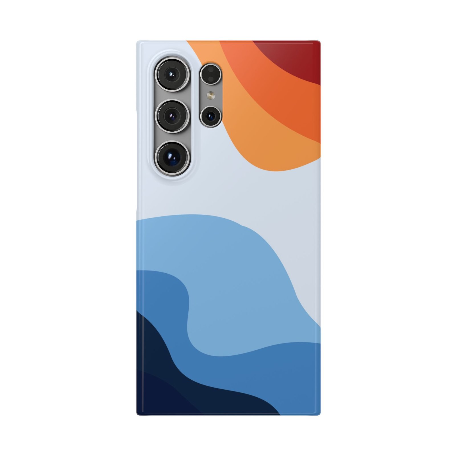 Slim Abstract Wave Phone Case — Slim iPhone Protective Cover - Image 43