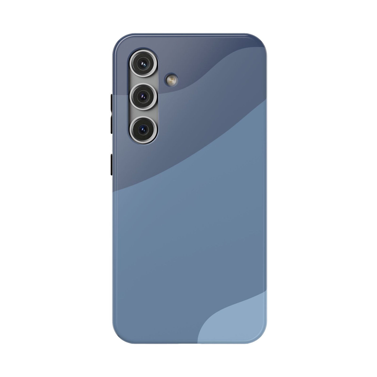 Blue Camouflage Impact-Resistant Phone Case — Rugged Protective Cover - Image 25