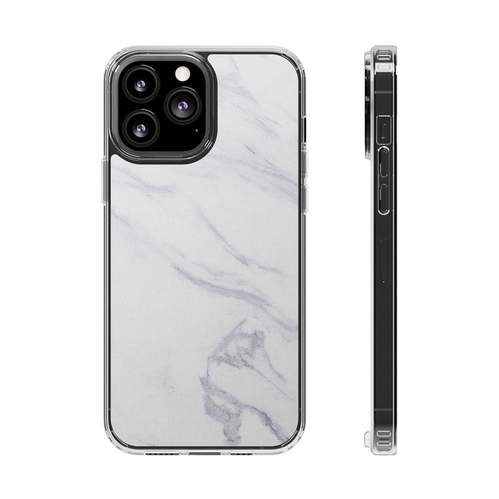 Marble Clear Magnetic Phone Case — Impact‑Resistant Transparent Protective Cover - Image 16