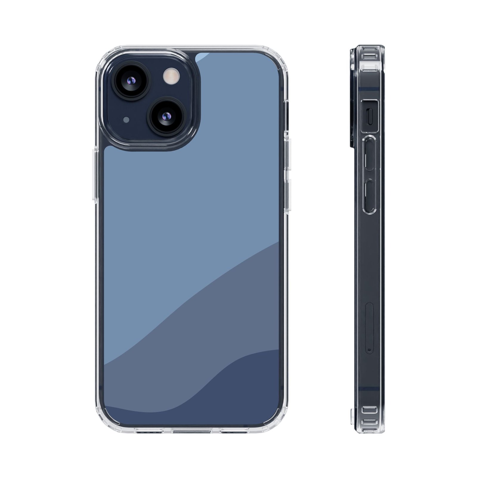 Clear Magnetic Impact-Resistant Phone Case — Blue Gradient - Image 14