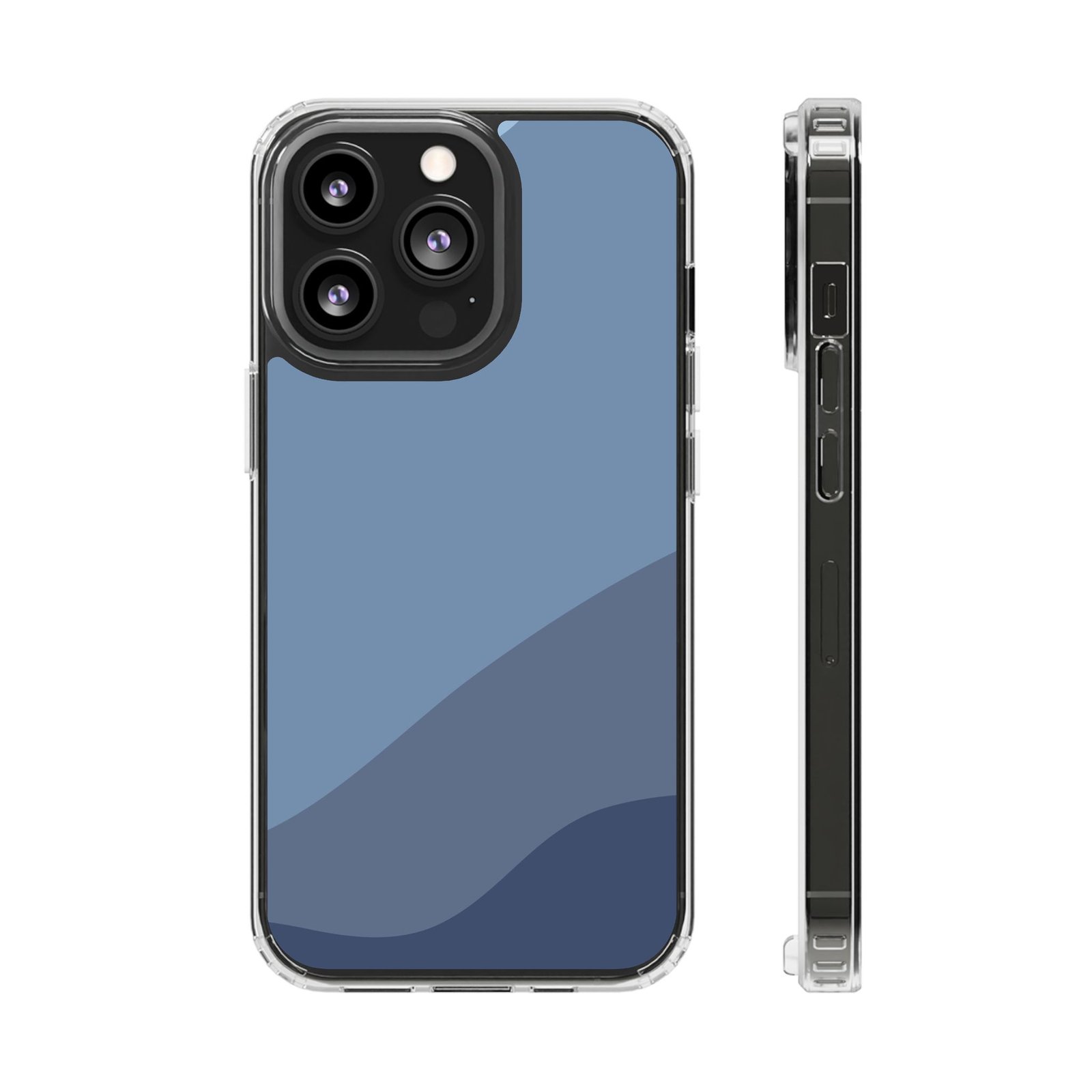 Clear Magnetic Impact-Resistant Phone Case — Blue Gradient - Image 15