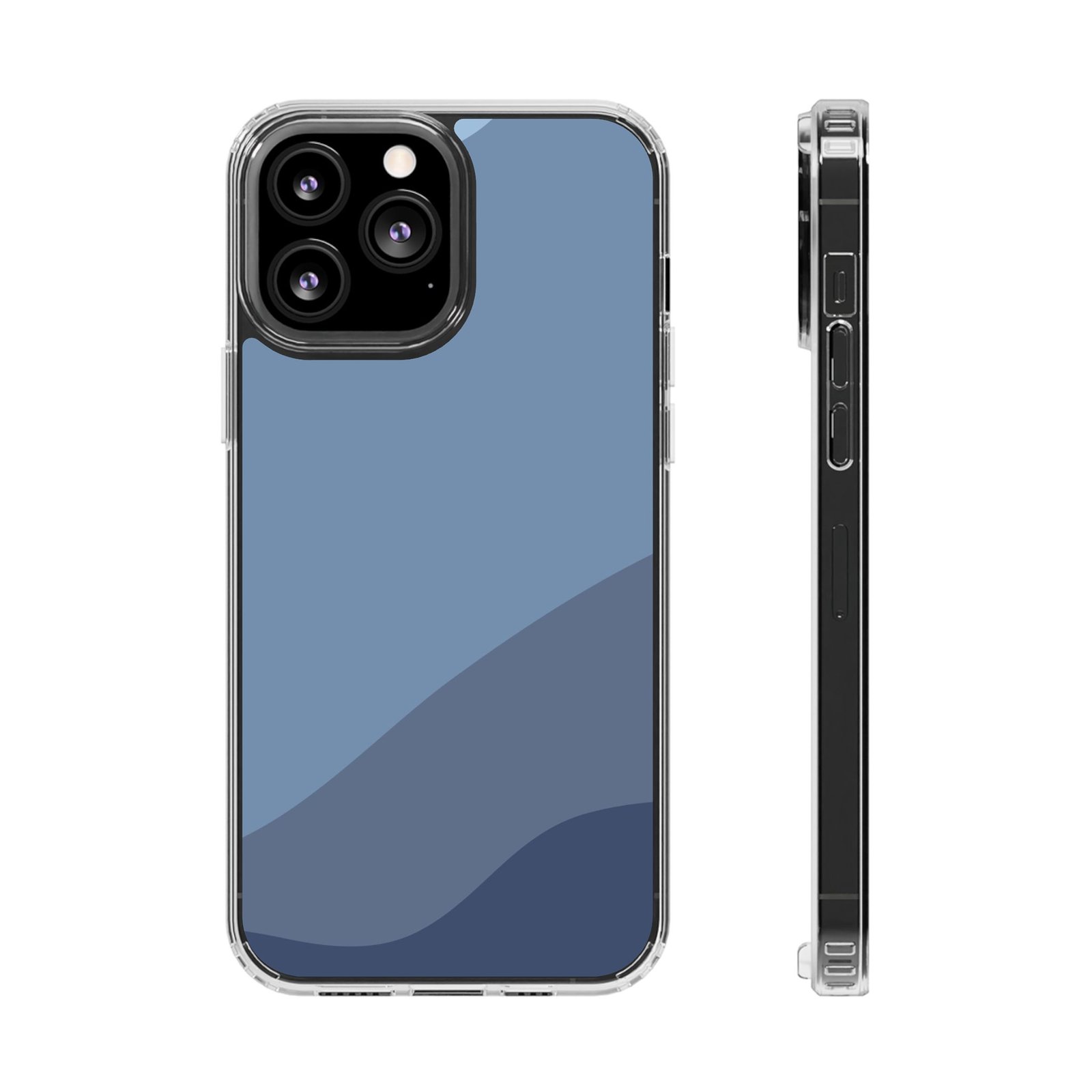 Clear Magnetic Impact-Resistant Phone Case — Blue Gradient - Image 16
