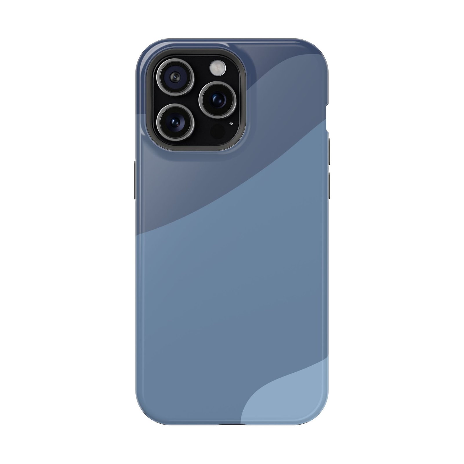 Blue Camouflage Impact-Resistant Phone Case — Rugged Protective Cover - Image 13