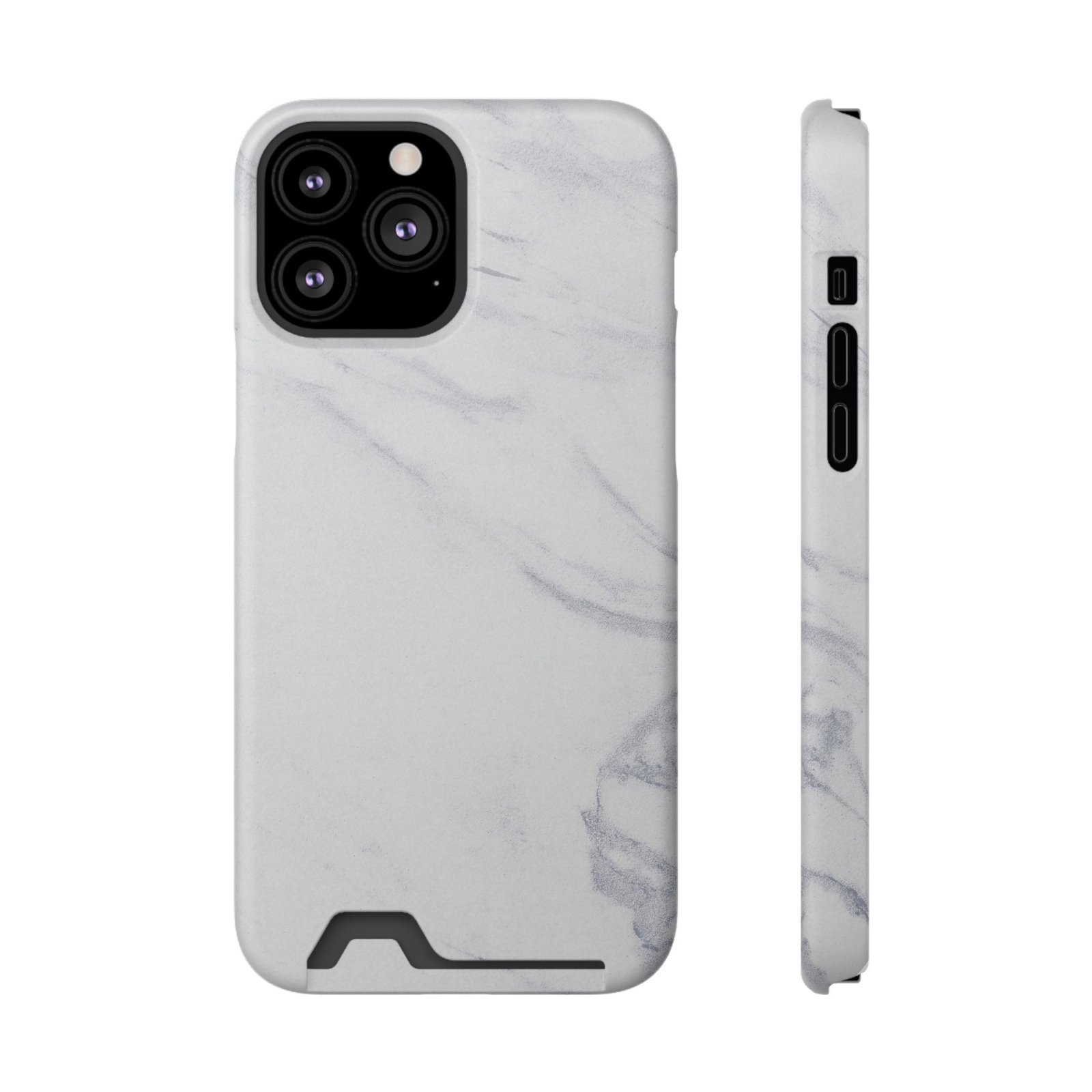 Marble Card Holder Phone Case — Slim Protective Wallet Case - Image 14