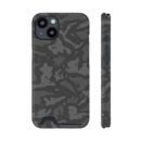 Camouflage Card-Holder Phone Case — Slim Protective Wallet Case