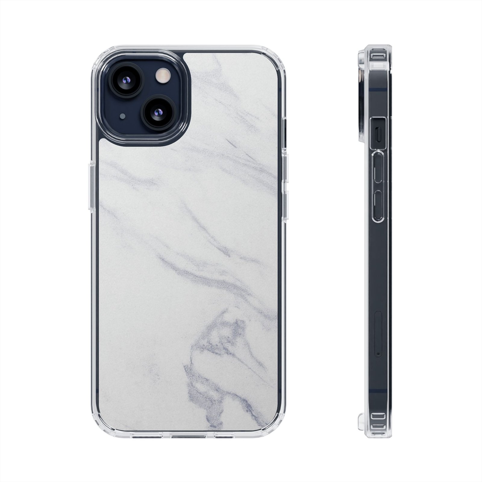 Marble Clear Magnetic Phone Case — Impact‑Resistant Transparent Protective Cover - Image 13