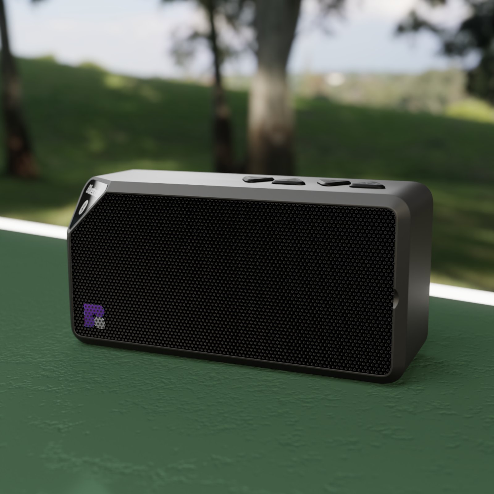 Portable Bluetooth Speaker — Compact Wireless Speaker with MicroSD & Aux Input