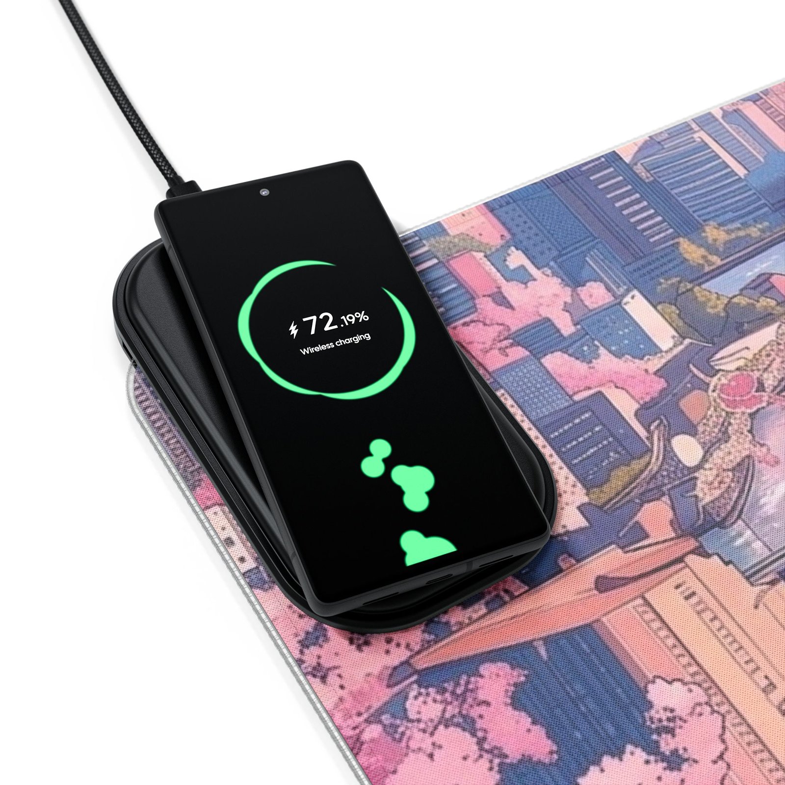 LED Gaming Mouse Pad, Wireless Charging - Image 7