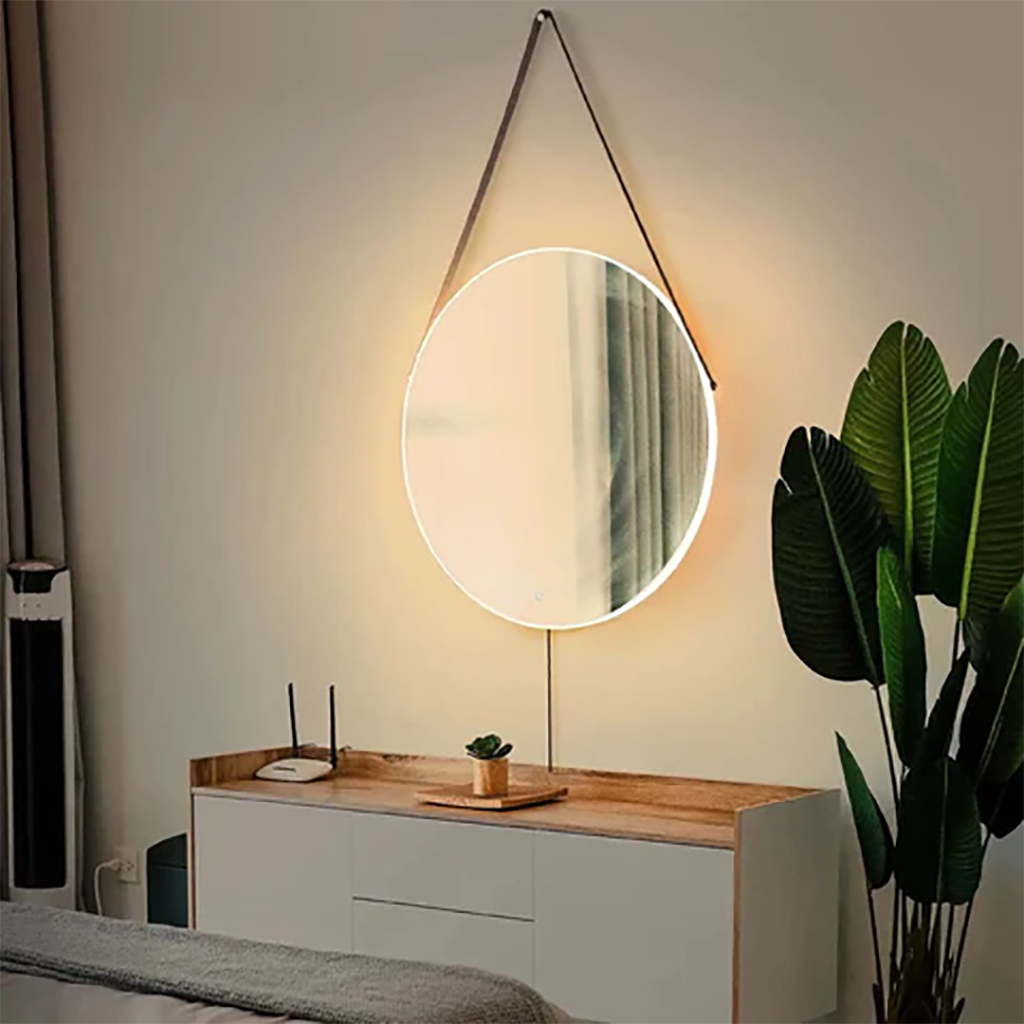 Aurora 36" Decorative LED Wall Mirror