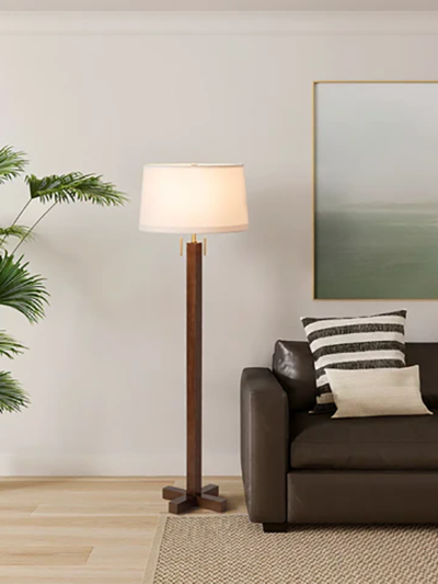 Swiss Cross Modern Floor Lamp