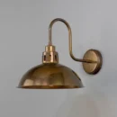Industrial Brass Swan Neck Wall Light – Paris Design