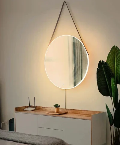 Aurora 36" Decorative LED Wall Mirror